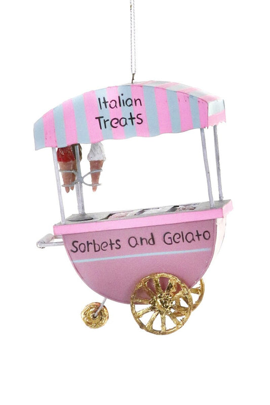 Ornament - Gelato Cart