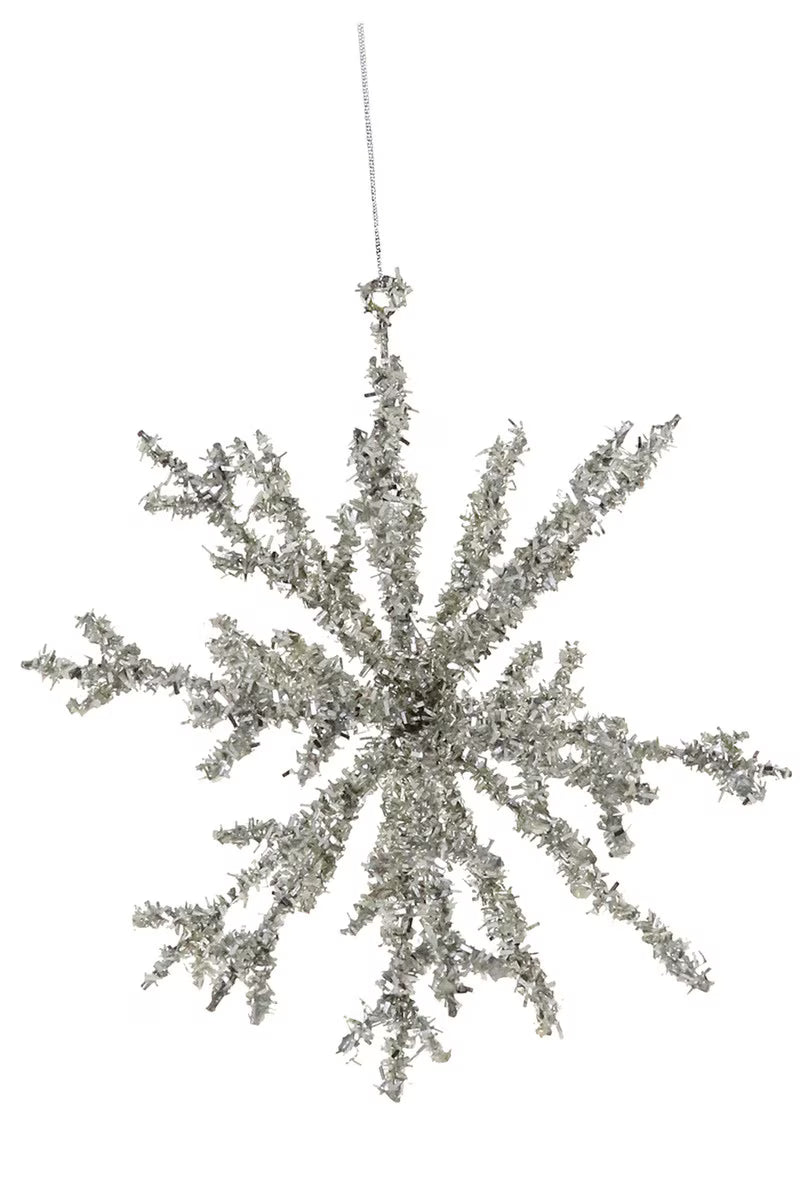 Ornament - Snowflake Silver Large