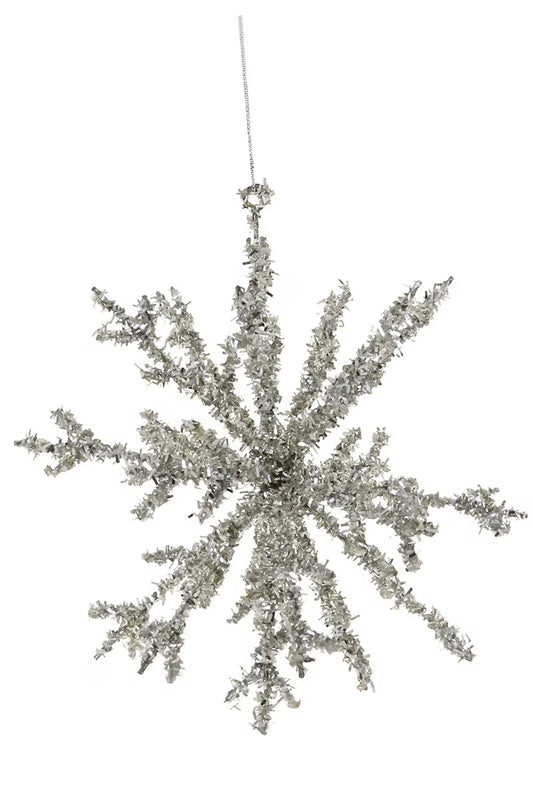Ornament - Snowflake Silver Large