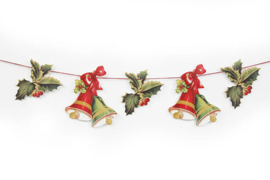 Garland - Holly and Bells