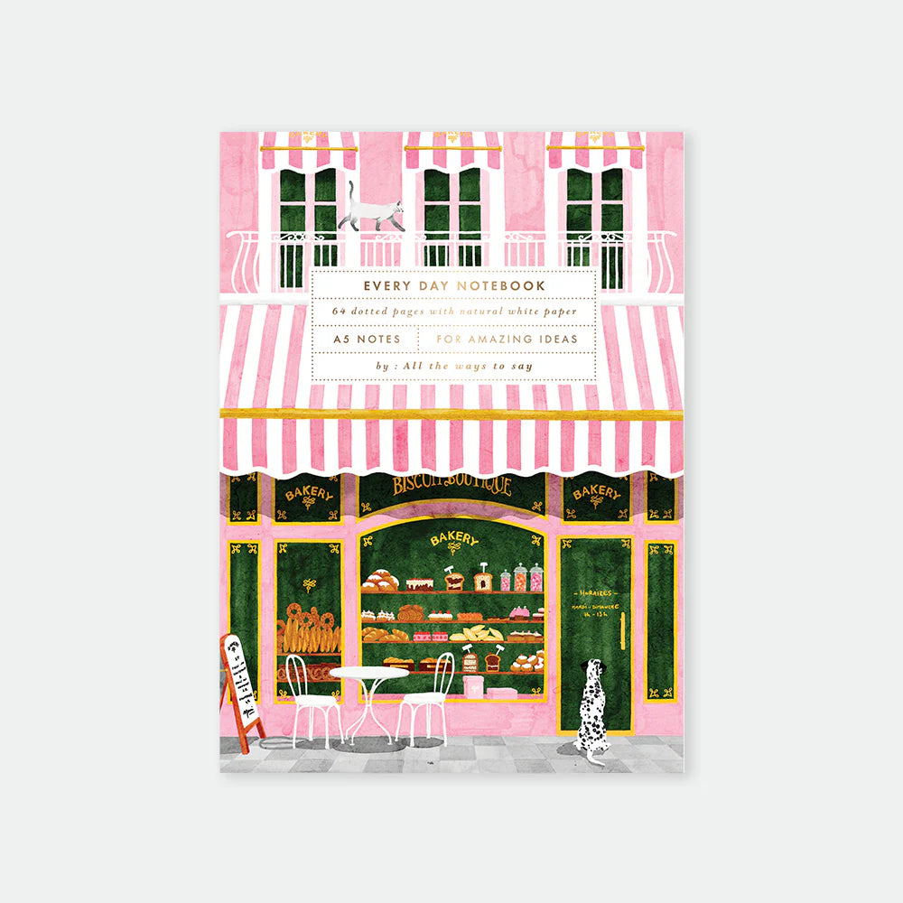 Notebook - A5 Bakery
