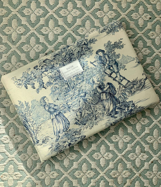 Pochette Ordinateur - Jouy de Fruits - Bleue 14"