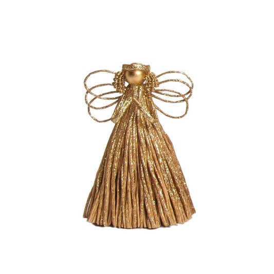 Ornament - Angel - Natural Twine  6"
