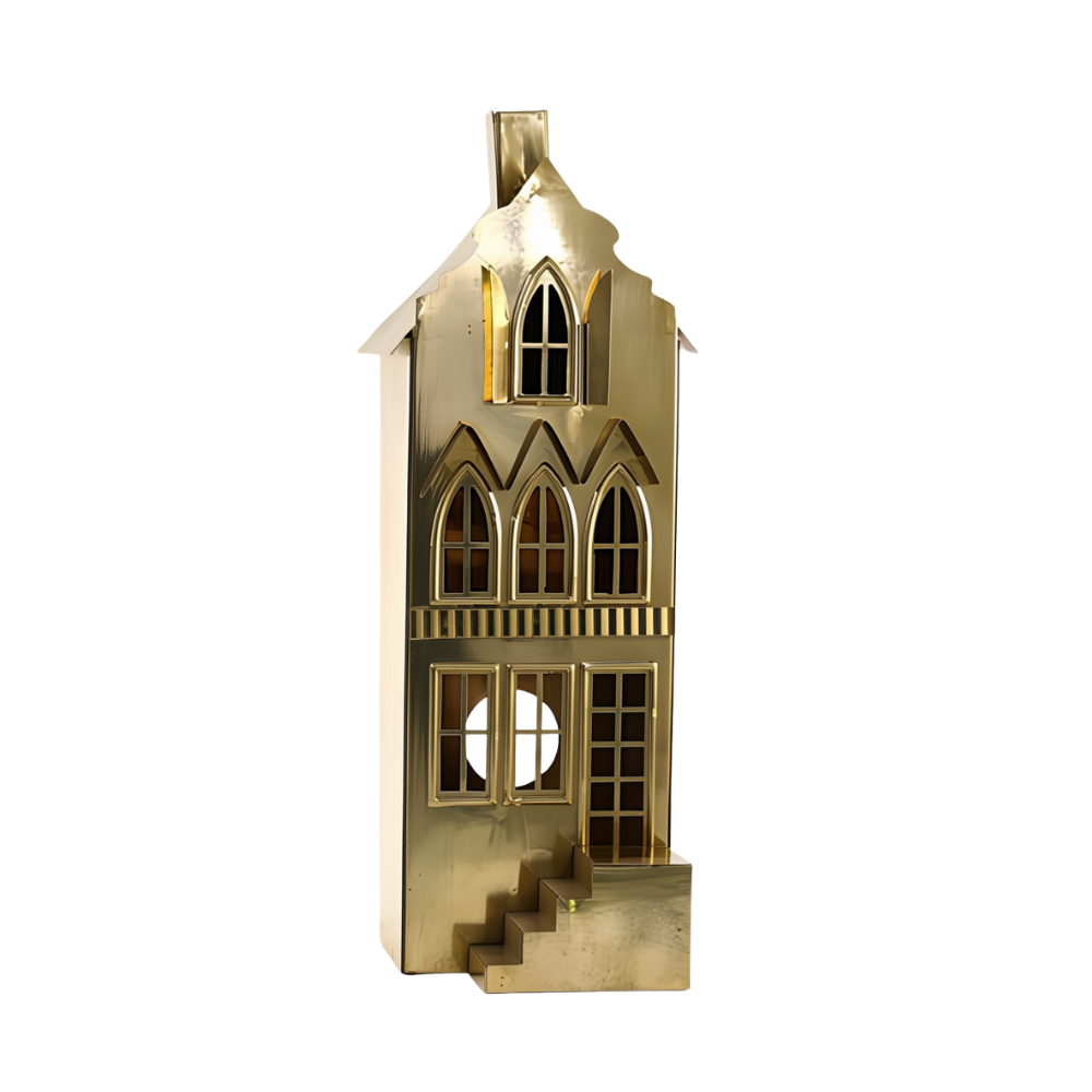 Brass Victorian Detailed Rooftop Townhouse