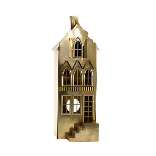 Brass Victorian Detailed Rooftop Townhouse