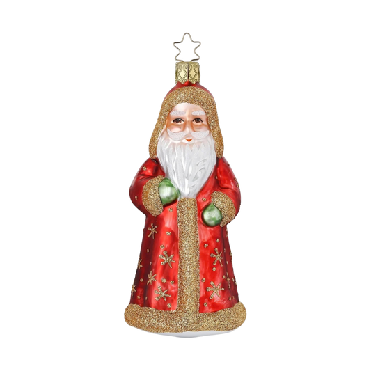 Ornament - Santa Happy and Cheerful 5.2”