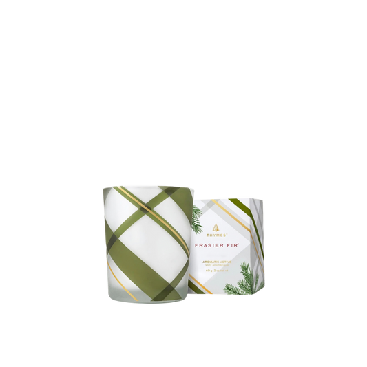 Frasier Fir - Frosted Plaid - Votive 2oz