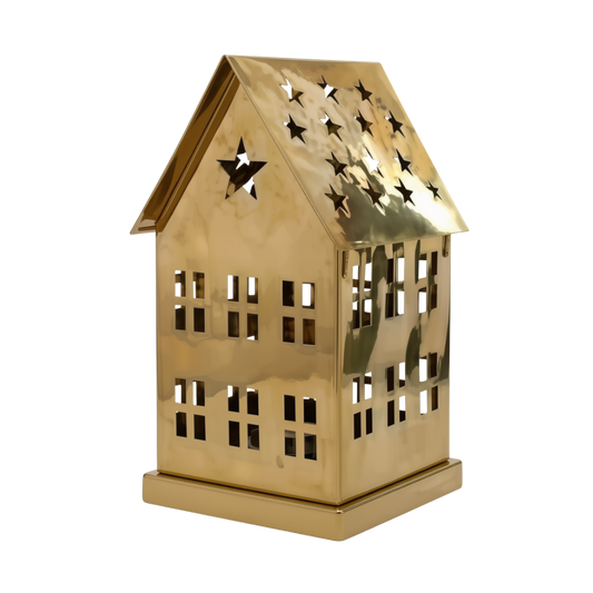 Brass Star Tea Light House