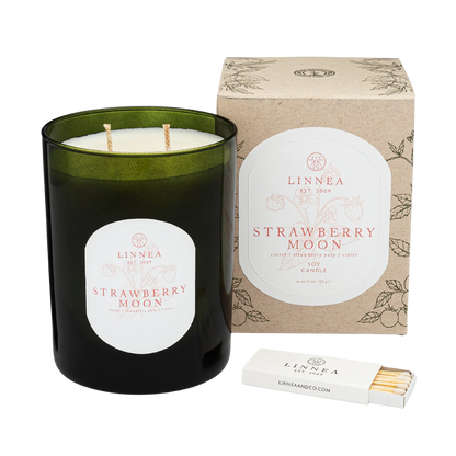 Candle - Botanik Strawberry Moon