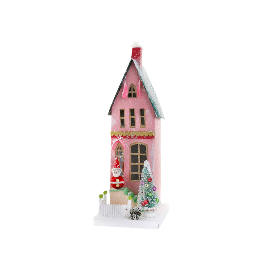 Townhouse Small - Vintage Santa