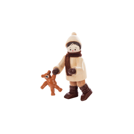 Winter Child with Bear