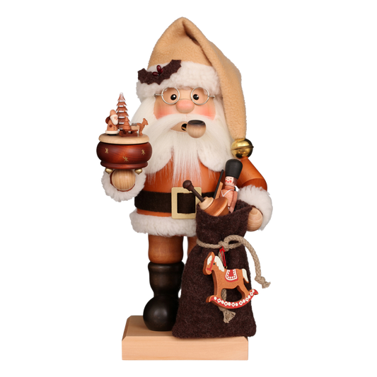 Smoker - Santa with Music Box and Gifts