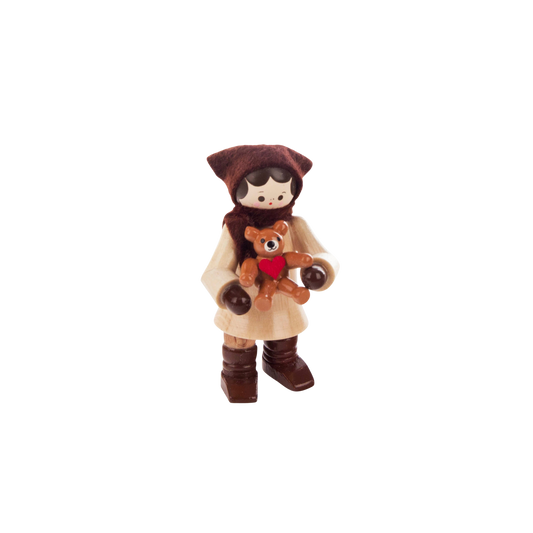 Girl with Teddy Bear
