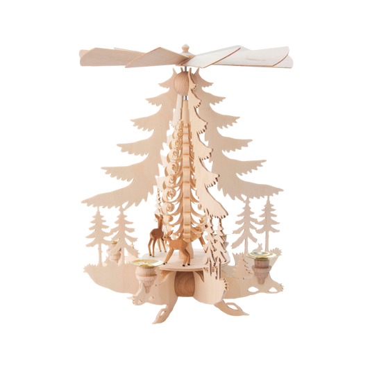 Pyramid - Deer - Raised with 14 mm Candle