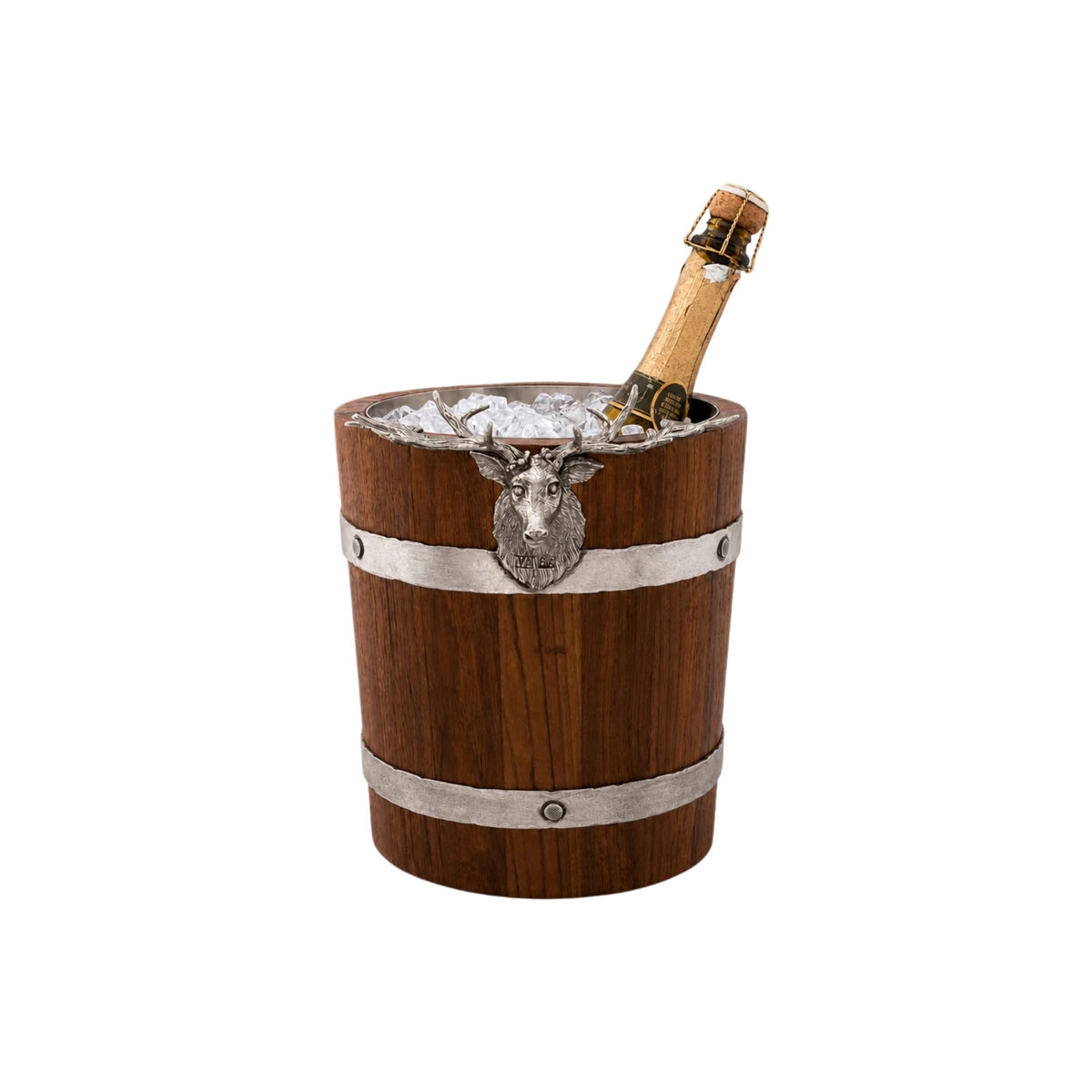 Elk Wood Ice Bucket