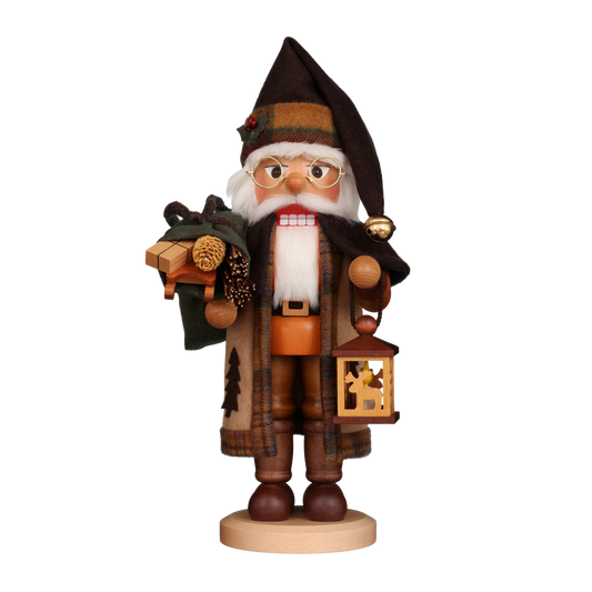 Nutcracker Premium - Santa Woodsy with Lantern