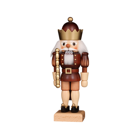Nutcracker Small - King Natural and Gold