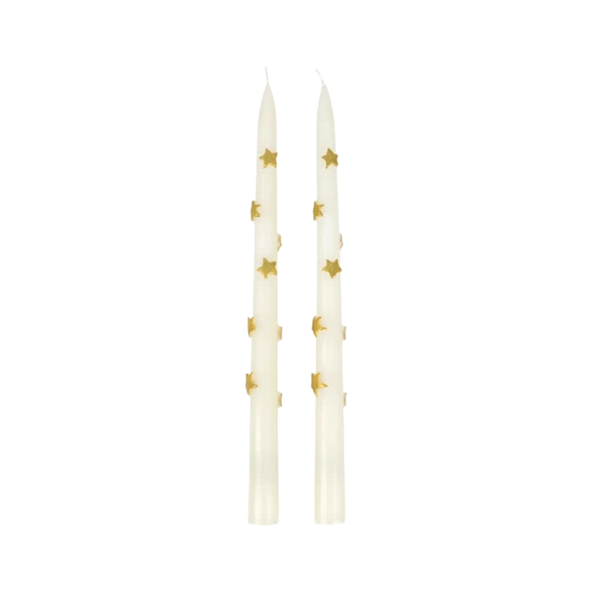 Taper Candle - Gold Star