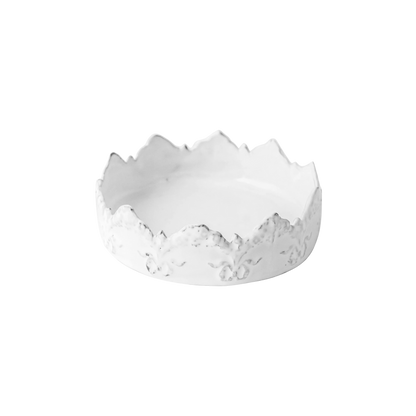 Couronne Floral Serving Bowl - Chiseled Medium