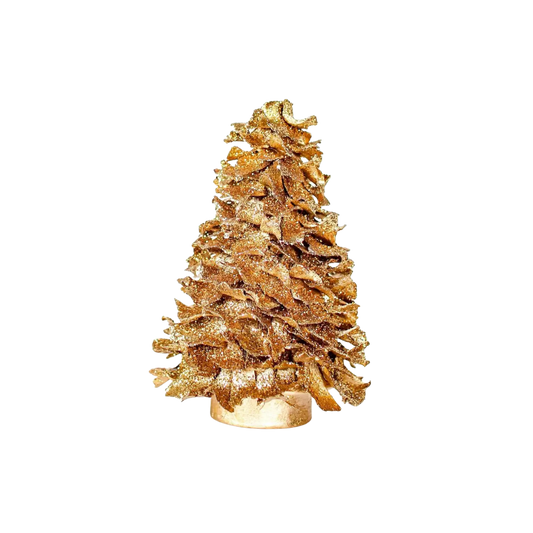 Tree - Coco Cone Gold 8"
