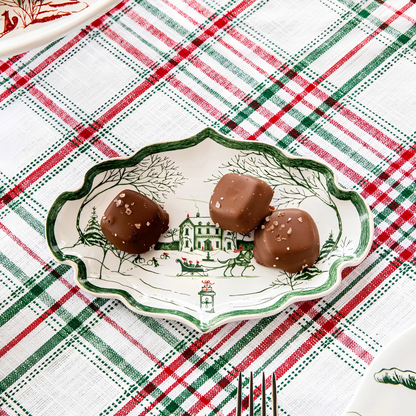 Country Estate Evergreen - Winter Frolic Gift Tray