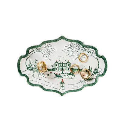 Country Estate Evergreen - Winter Frolic Gift Tray