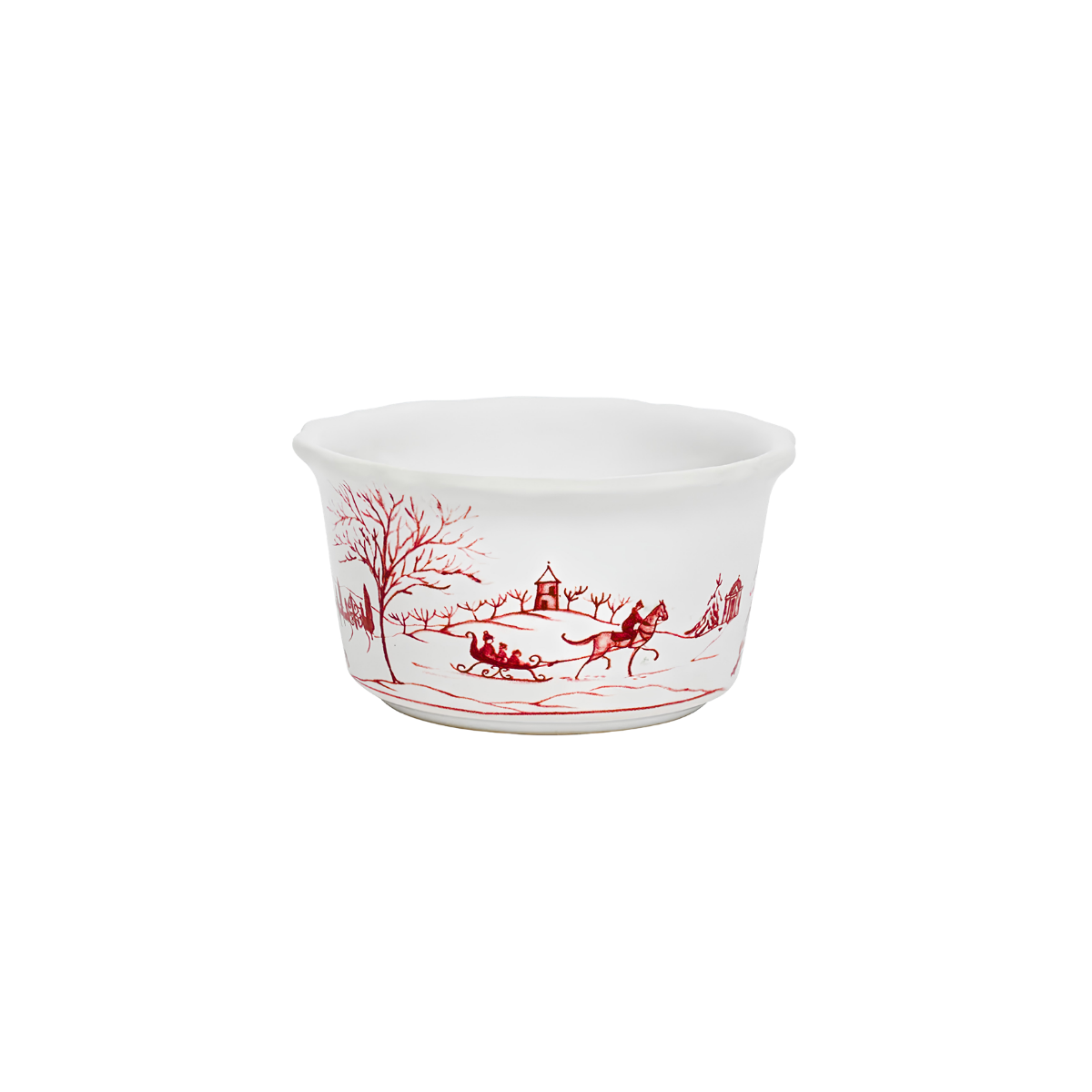 Country Estate Ruby - Winter Frolic Ramekin