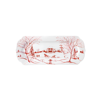 Country Estate Ruby - Winter Frolic Hostess Tray