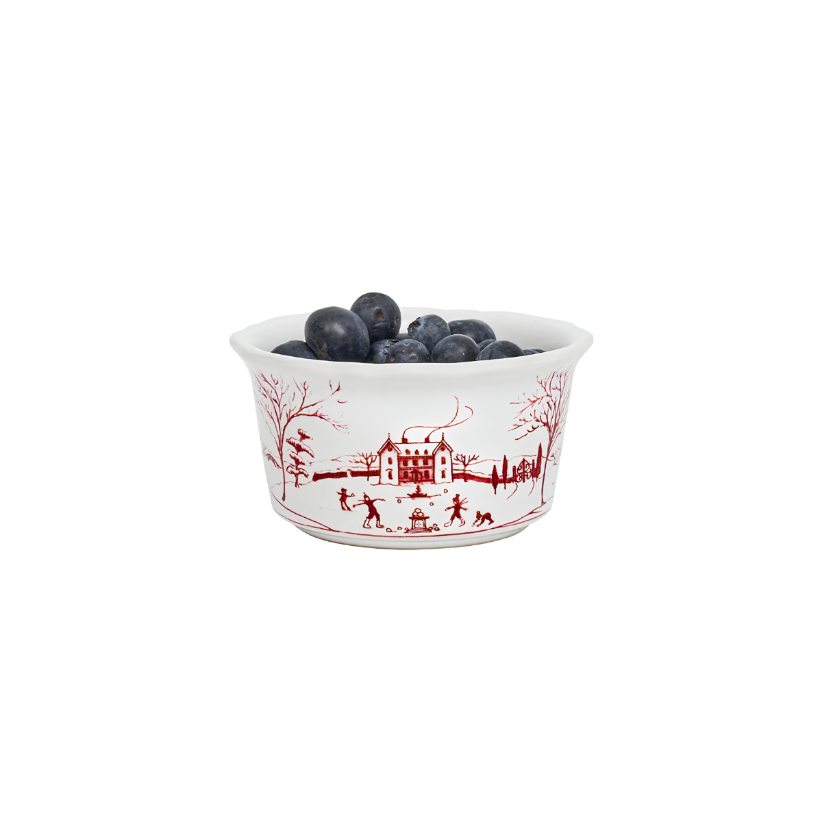Country Estate Ruby - Winter Frolic Ramekin