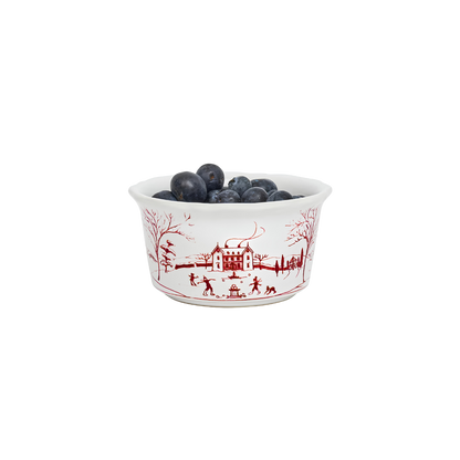 Country Estate Ruby - Winter Frolic Ramekin