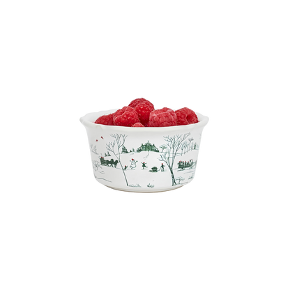Country Estate Evergreen - Winter Frolic Ramekin