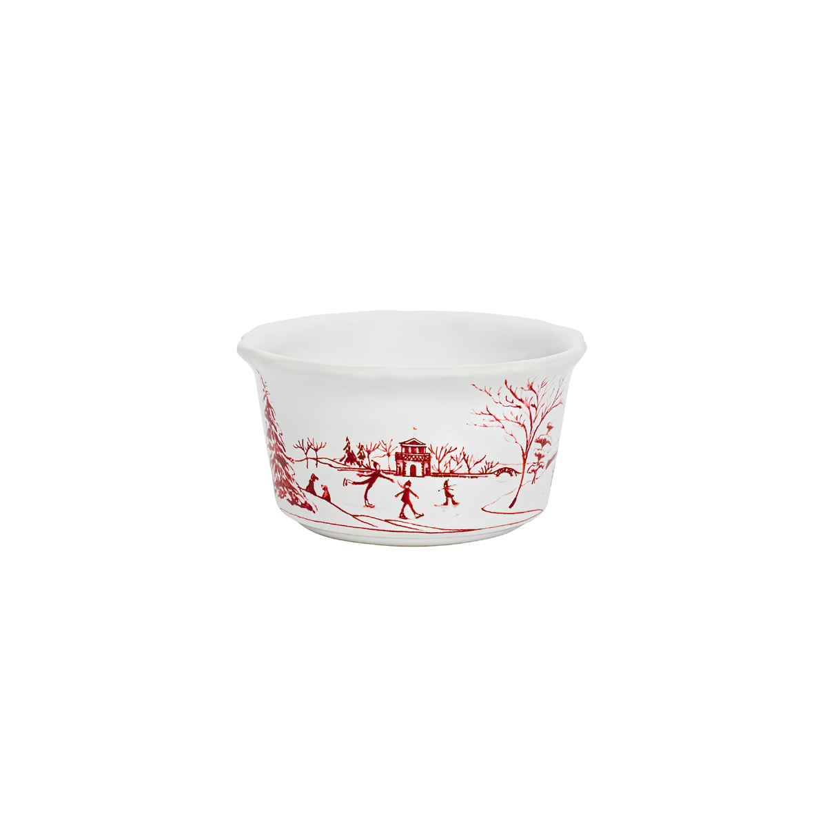 Country Estate Ruby - Winter Frolic Ramekin