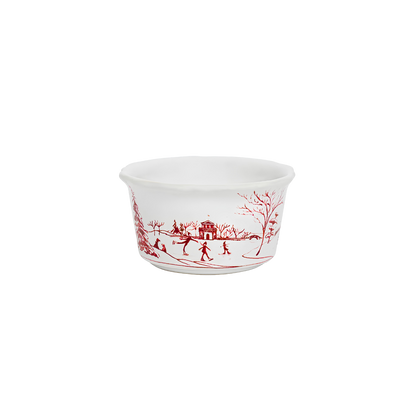 Country Estate Ruby - Winter Frolic Ramekin