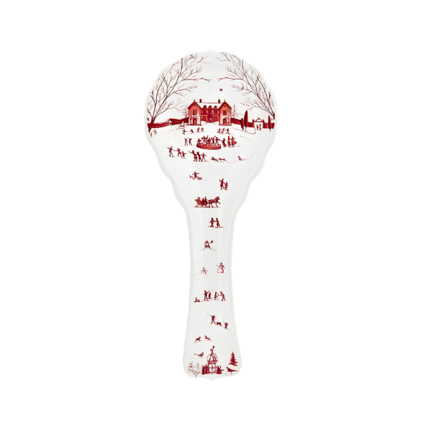 Country Estate Ruby - Winter Frolic Spoon Rest