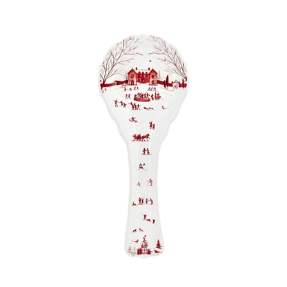 Country Estate Ruby - Winter Frolic Spoon Rest