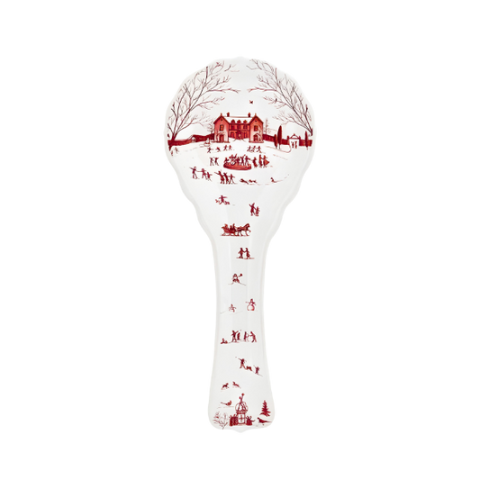 Country Estate Ruby - Winter Frolic Spoon Rest