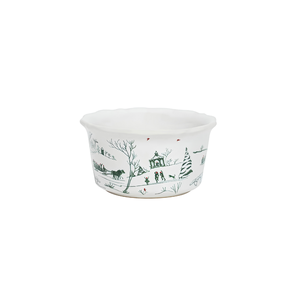 Country Estate Evergreen - Winter Frolic Ramekin