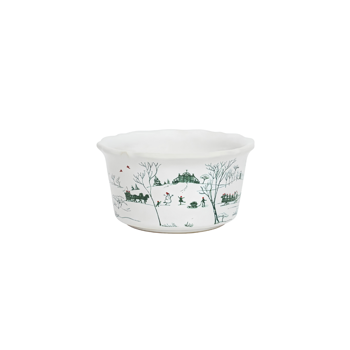 Country Estate Evergreen - Winter Frolic Ramekin