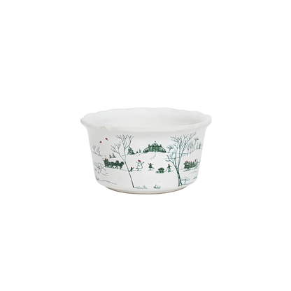 Country Estate Evergreen - Winter Frolic Ramekin