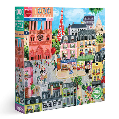 Puzzle - Paris in a Day (1000 pieces)
