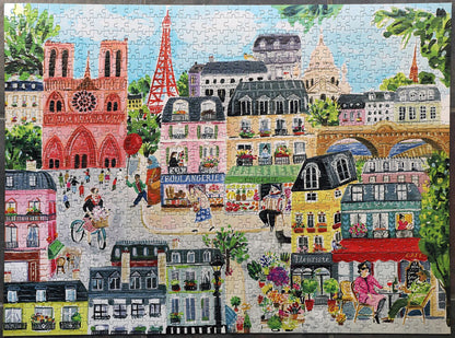 Puzzle - Paris in a Day (1000 pieces)
