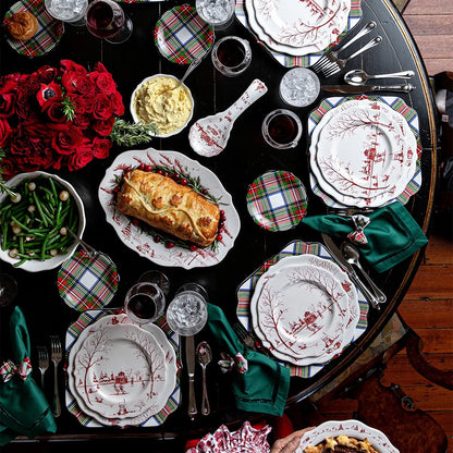Country Estate Ruby - Winter Frolic Spoon Rest