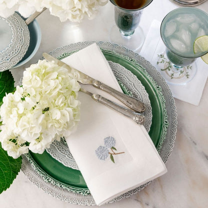 Napkin Large - Blue Hydrangea