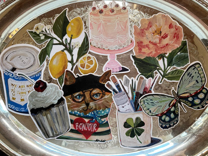 Card Die Cut - Everyday - Pink Party Cake