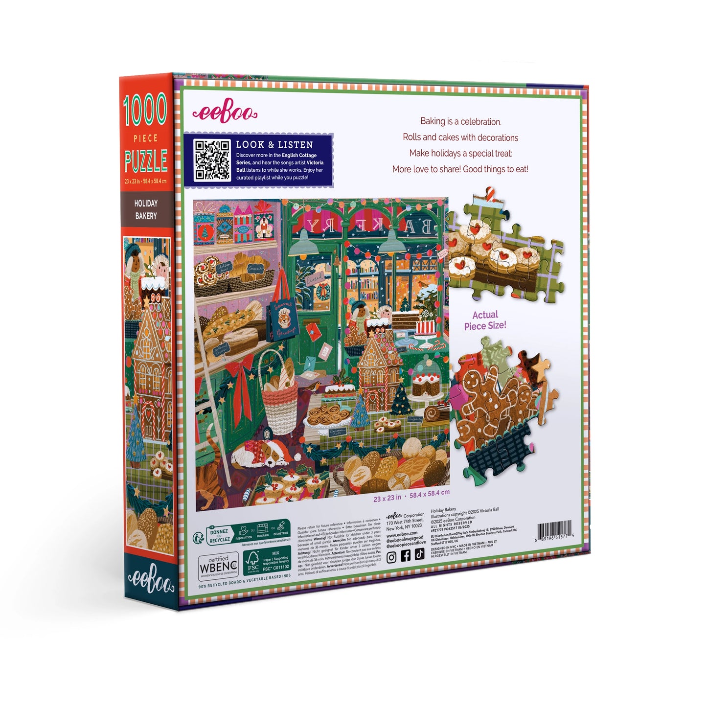Puzzle - Holiday Bakery (1000 pieces)