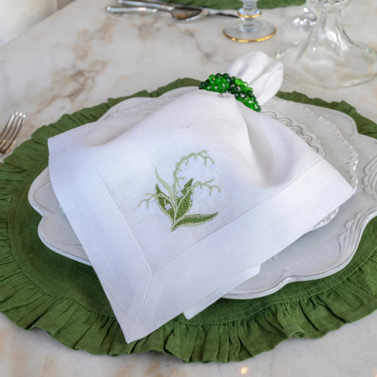 Napkin Large - Lily of the Valley