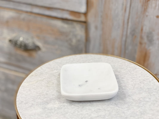Marble - Square Soap Dish