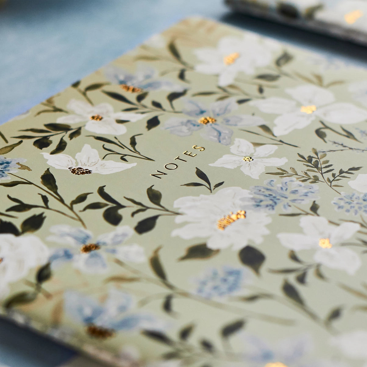 Notebook Large - Tranquility in Green