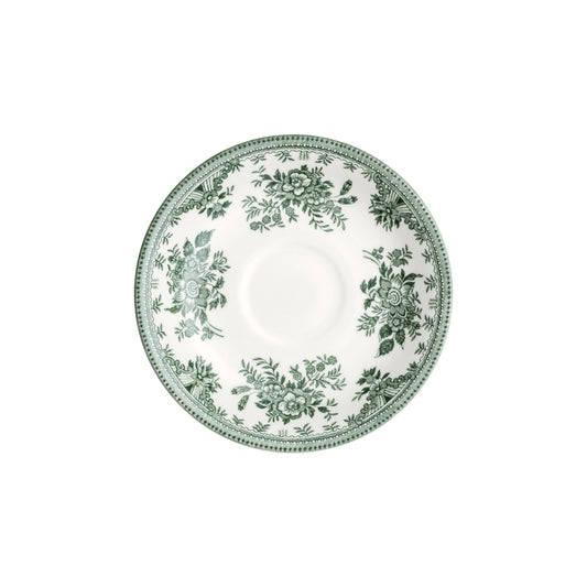 Green Asiatic Pheasants - Tea Saucer