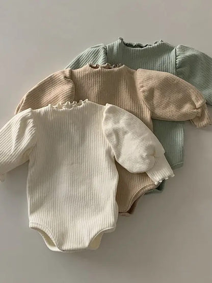 Organic Cotton Bodysuit - White